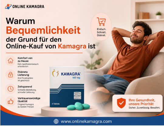 Warum Bequemlichkeit der Grund für den Online-Kauf von Kamagra ist